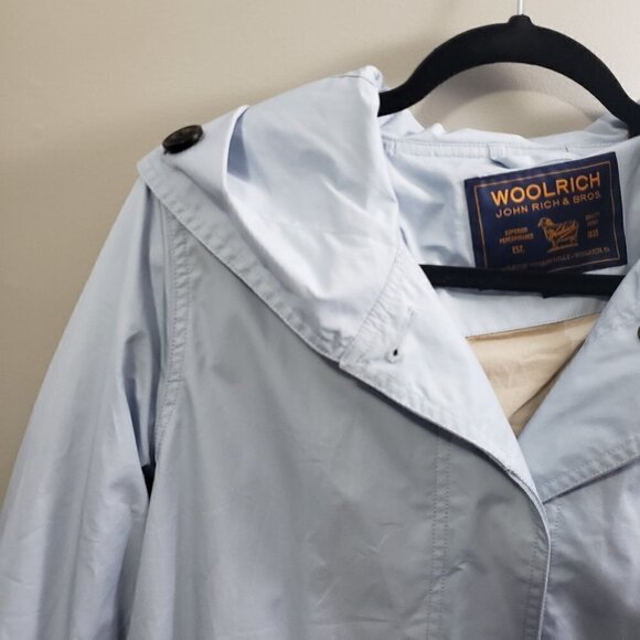 Woolrich * John Rich & Bros. Summer Parka Sz M - Picture 4 of 10